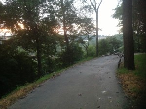 Dawn on the Bike Path