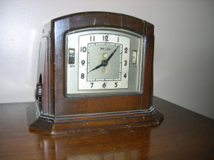 Model A radio clock