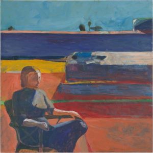Image: Richard Diebenkorn. Woman on a Porch. 1958. New Orleans Museum of Art, museum purchase through the National Endowment for the Arts Matching Grant, 77.64. ©2016 The Richard Diebenkorn Foundation